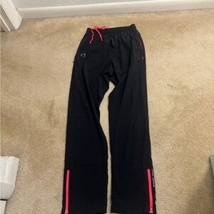 Under Armour Black Pants with Pink Details